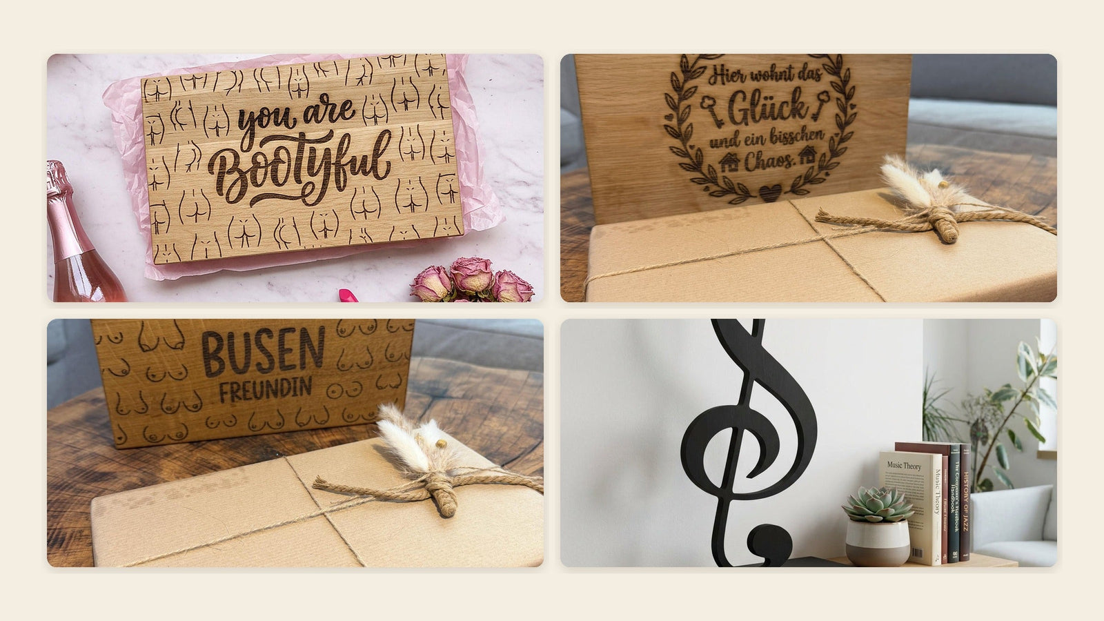 Geschenke aus Holz