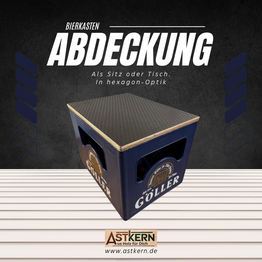 Bierkastensitz, als Beistelltisch oder Sitzauflage - personalisierbar