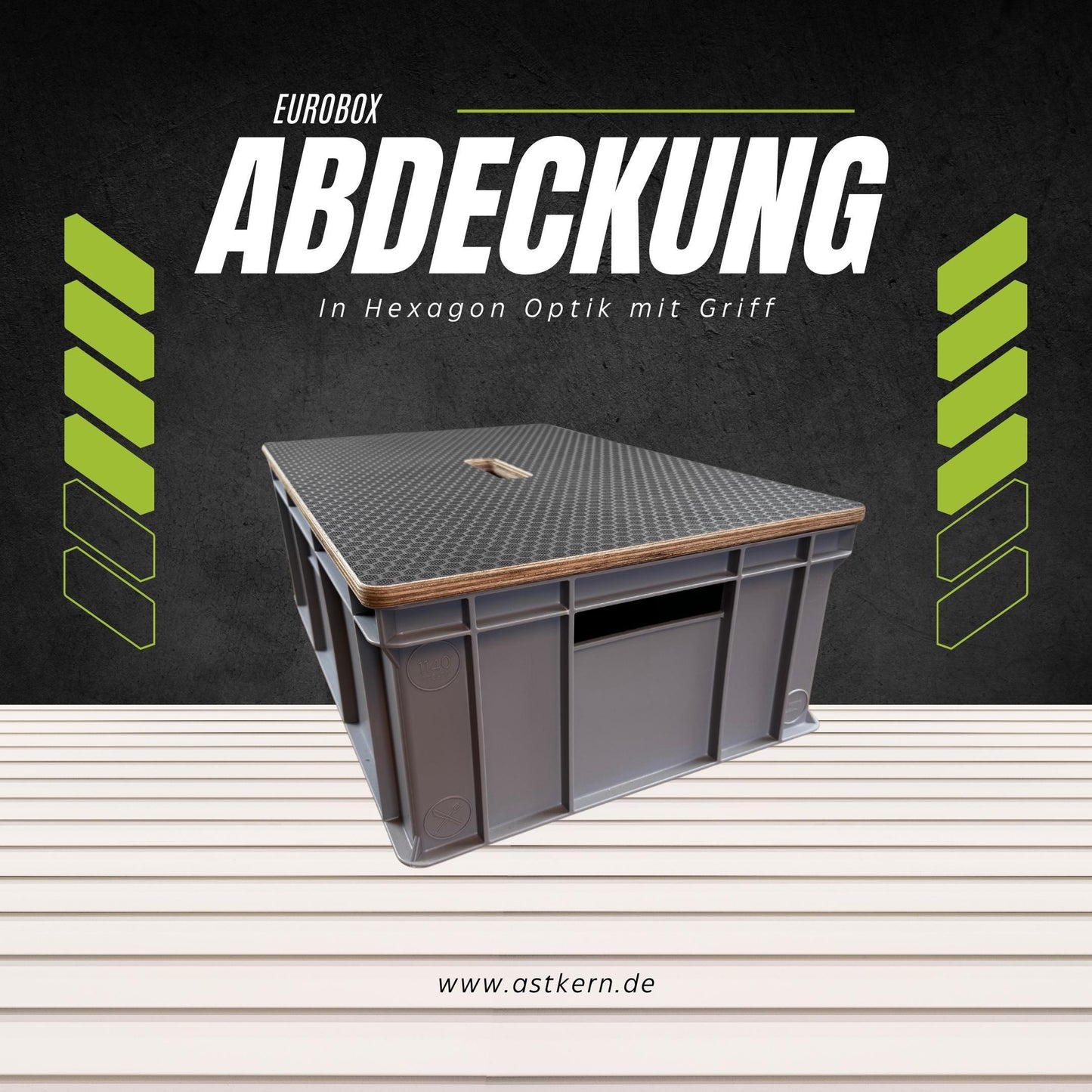 Deckel für Eurobox mit Griffloch, hochwertige Abdeckung für Eurobox, verschiedene Größen, Aufbewahrung, Camping, Angeln, personalisierbar