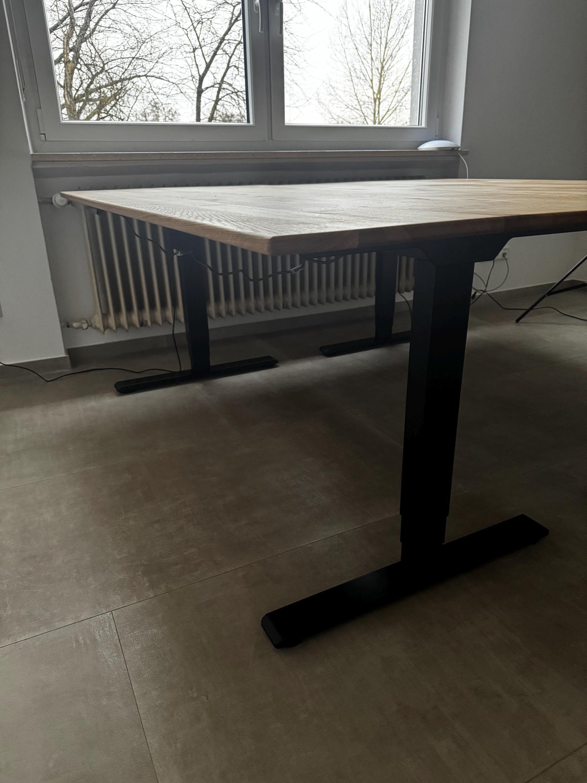 Schreibtischplatte, Eiche-Wildeiche geölt, auch als Esstisch oder Couchtisch nutzbar, verschieden Größen