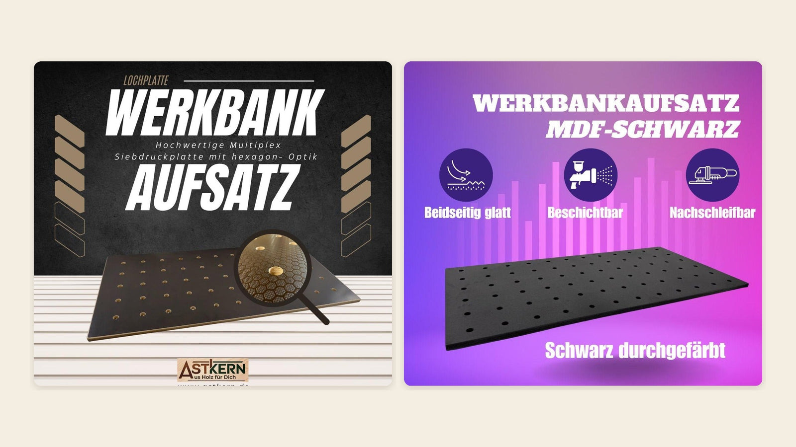Werkstatt & Lochplatten