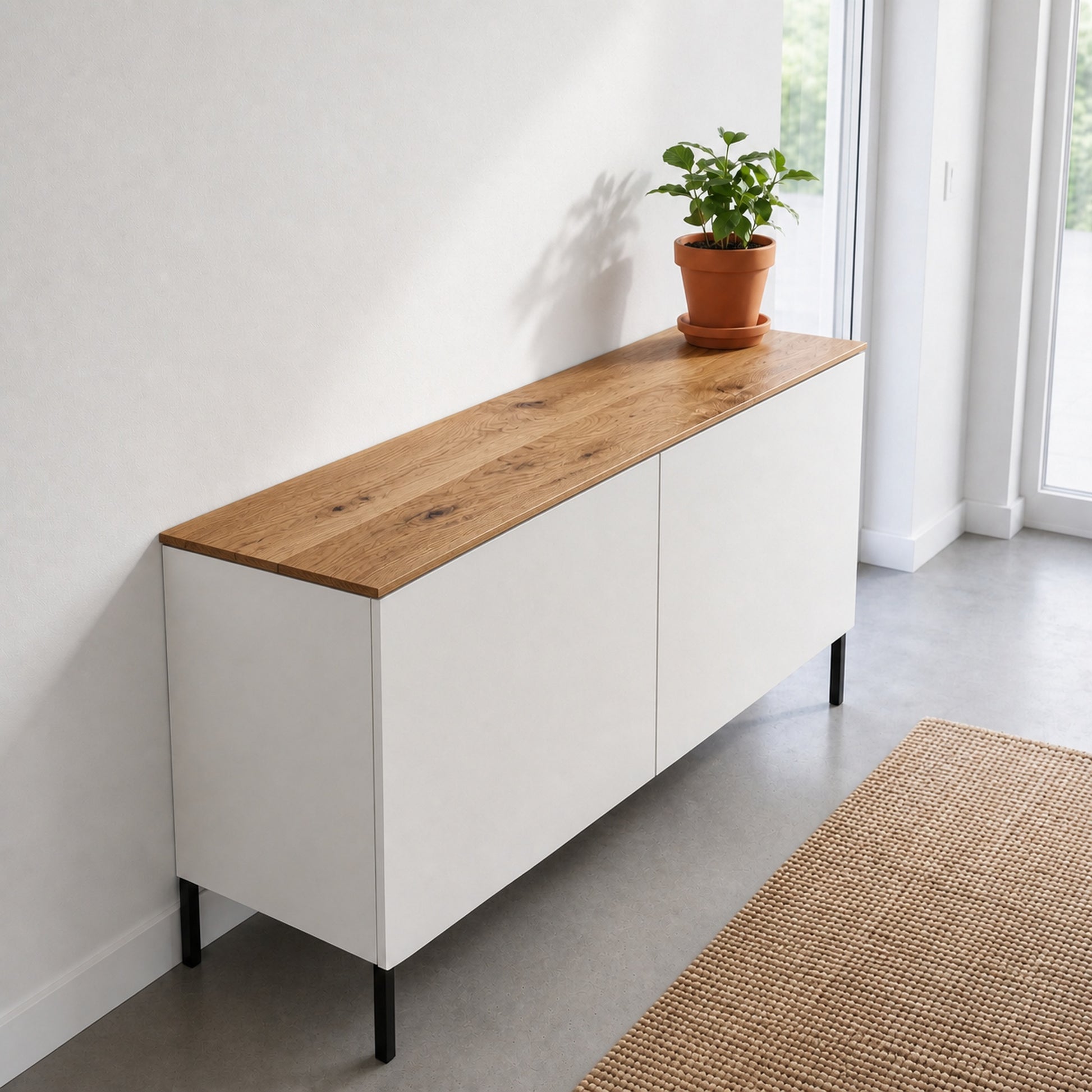 Bestå Deckplatte Wildeiche · Massivholz 19 mm – Bild 1