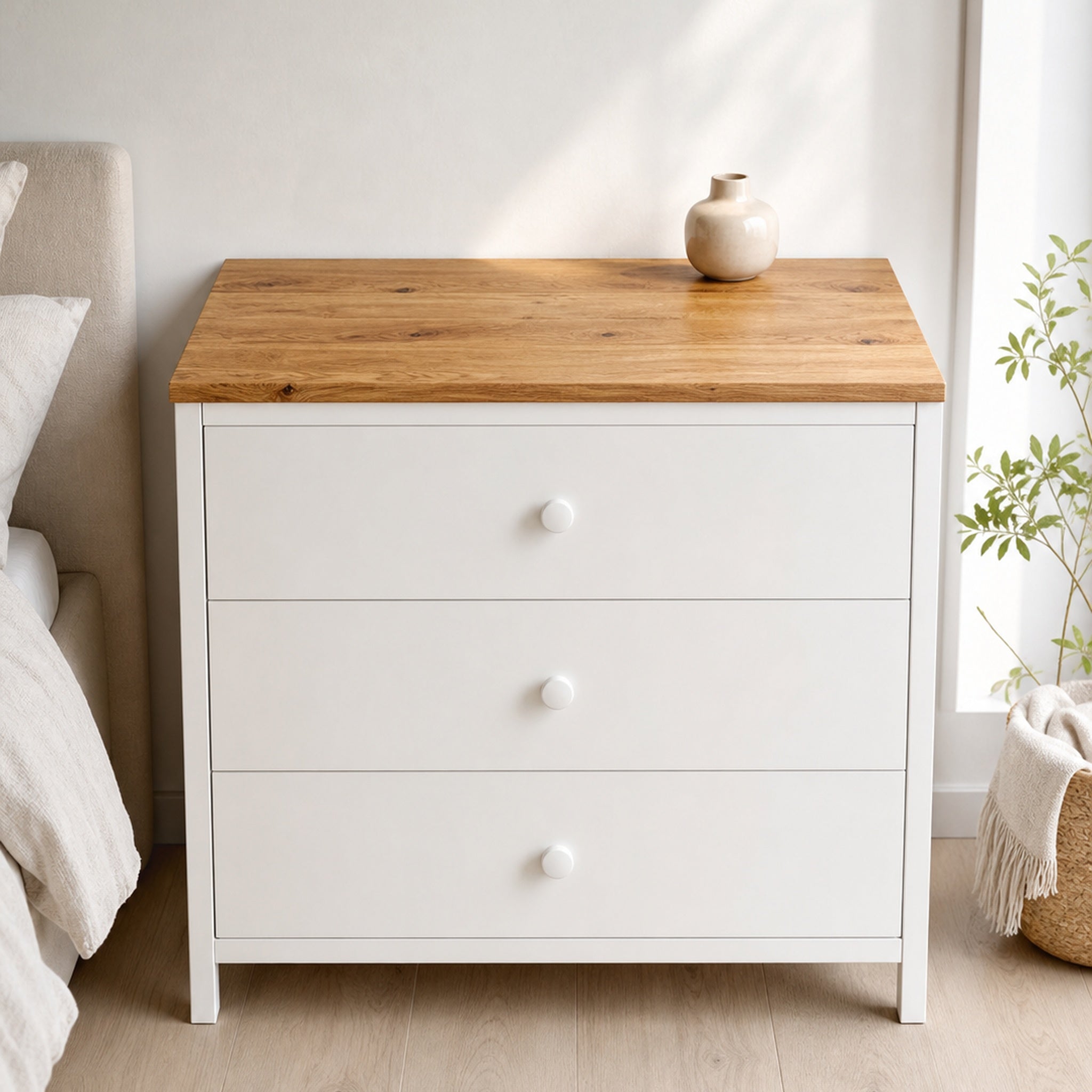 Kullen Deckplatte Wildeiche · Massivholz 19 mm – Bild 1