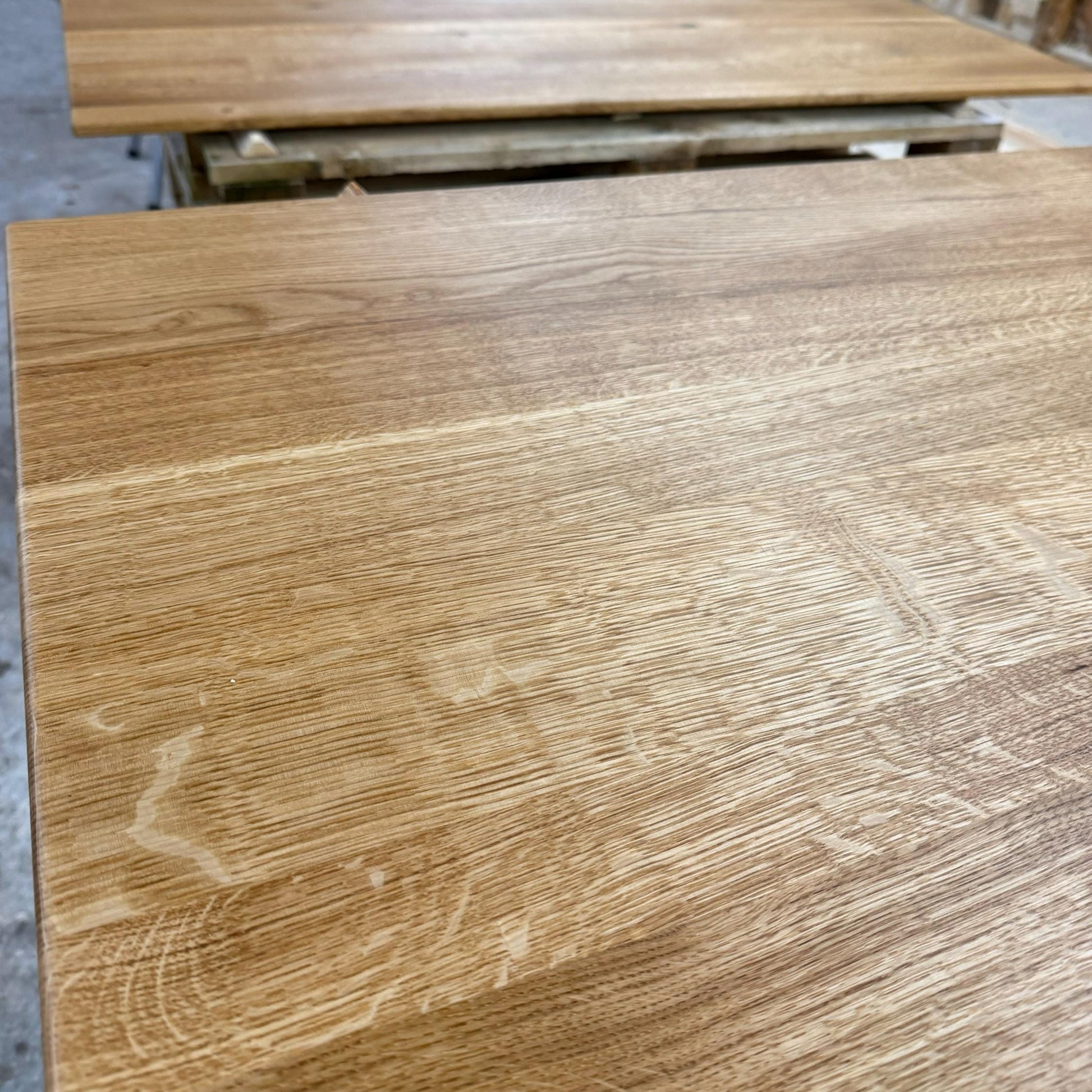 Deckplatte nach Maß · Wildeiche Massivholz 19 mm – Bild 4