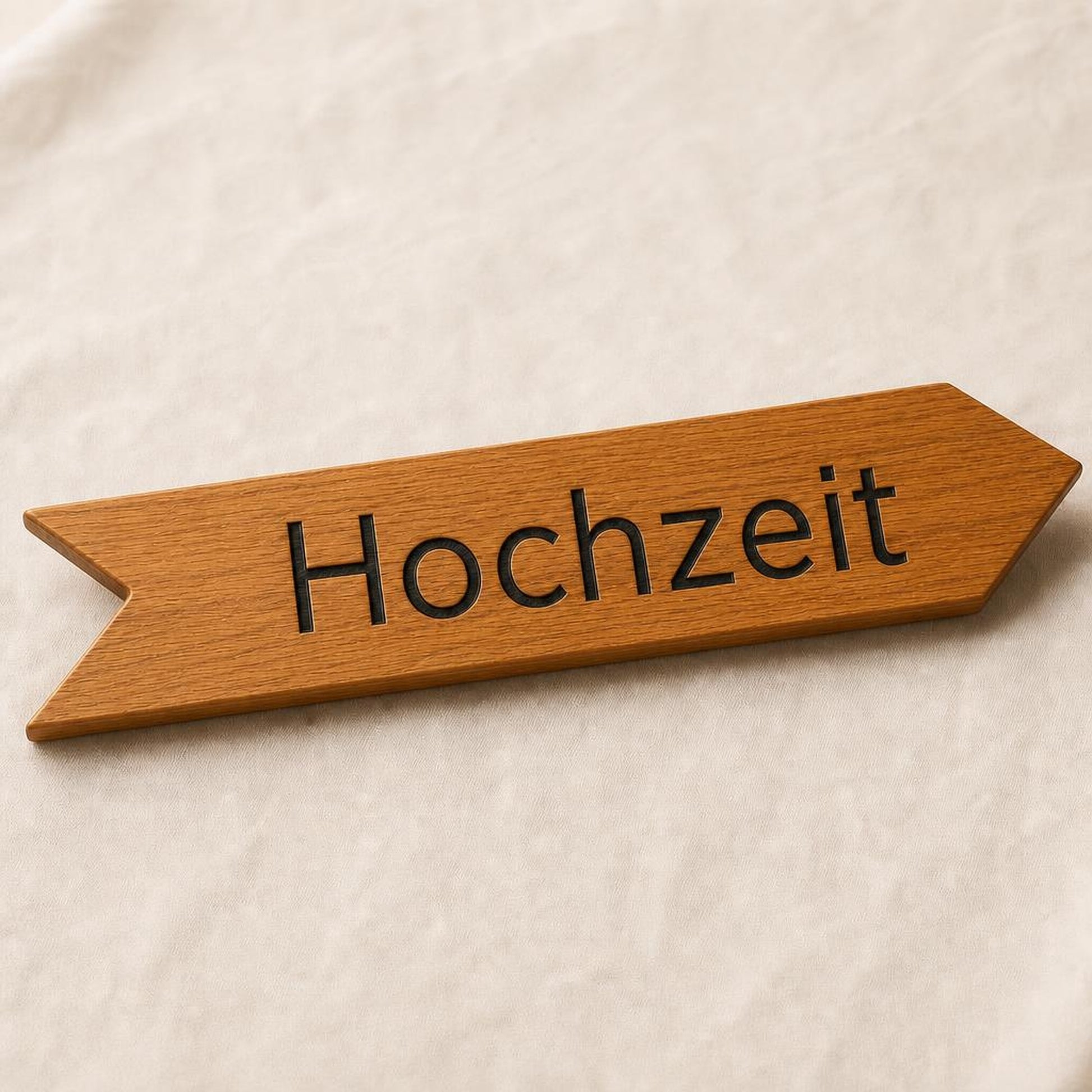 Eichen Wegweiser Hochzeit – geölt, Studio