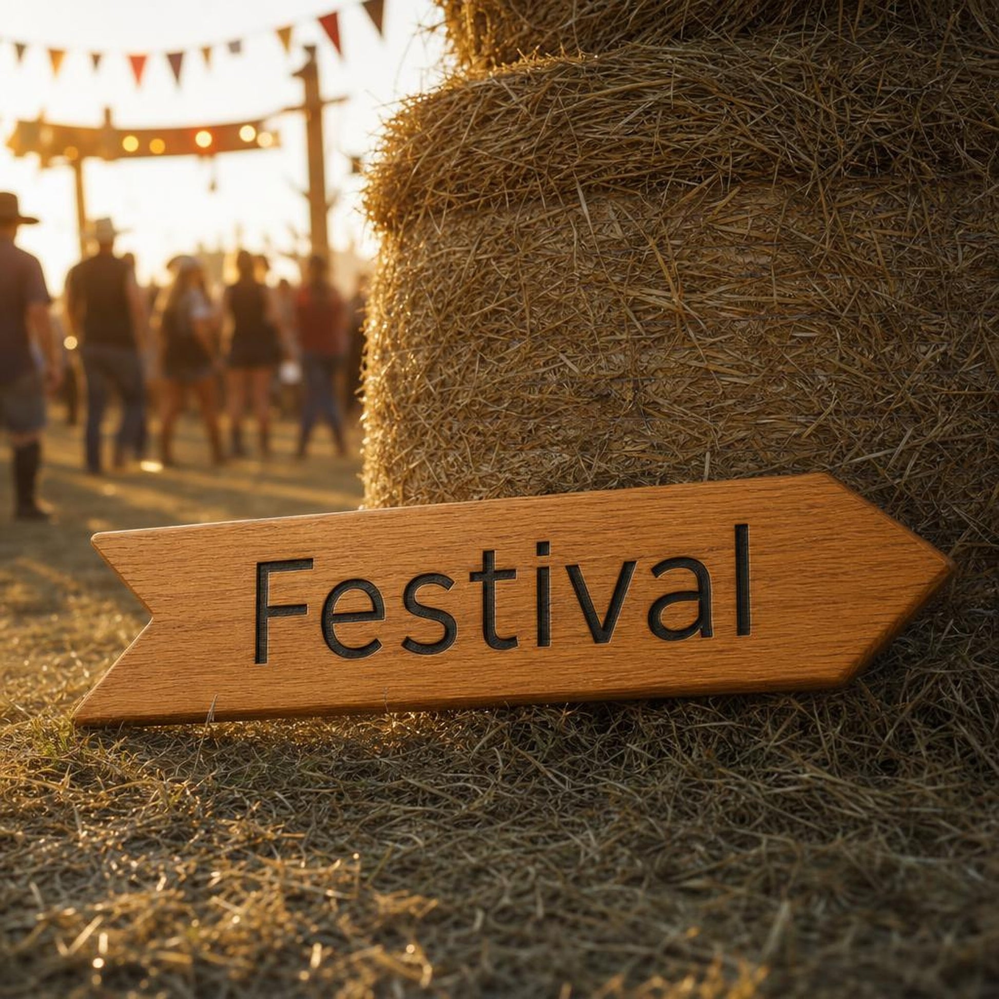 Eichen Wegweiser Festival – Strohballen