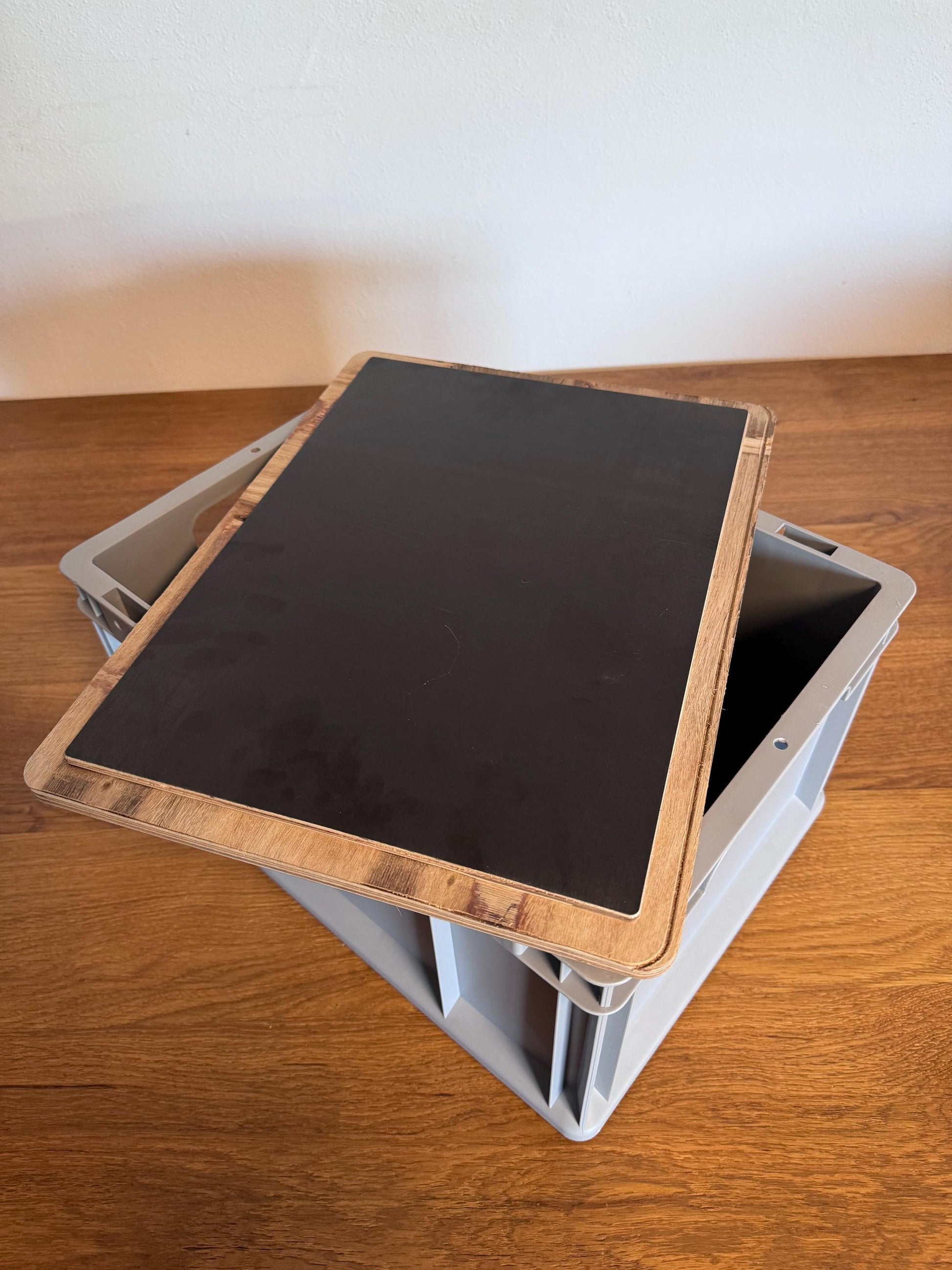 Deckel für Eurobox, hochwertige Abdeckung für Eurobox, verschiedene Größen, Aufbewahrung, Camping, Sitz für Eurobox