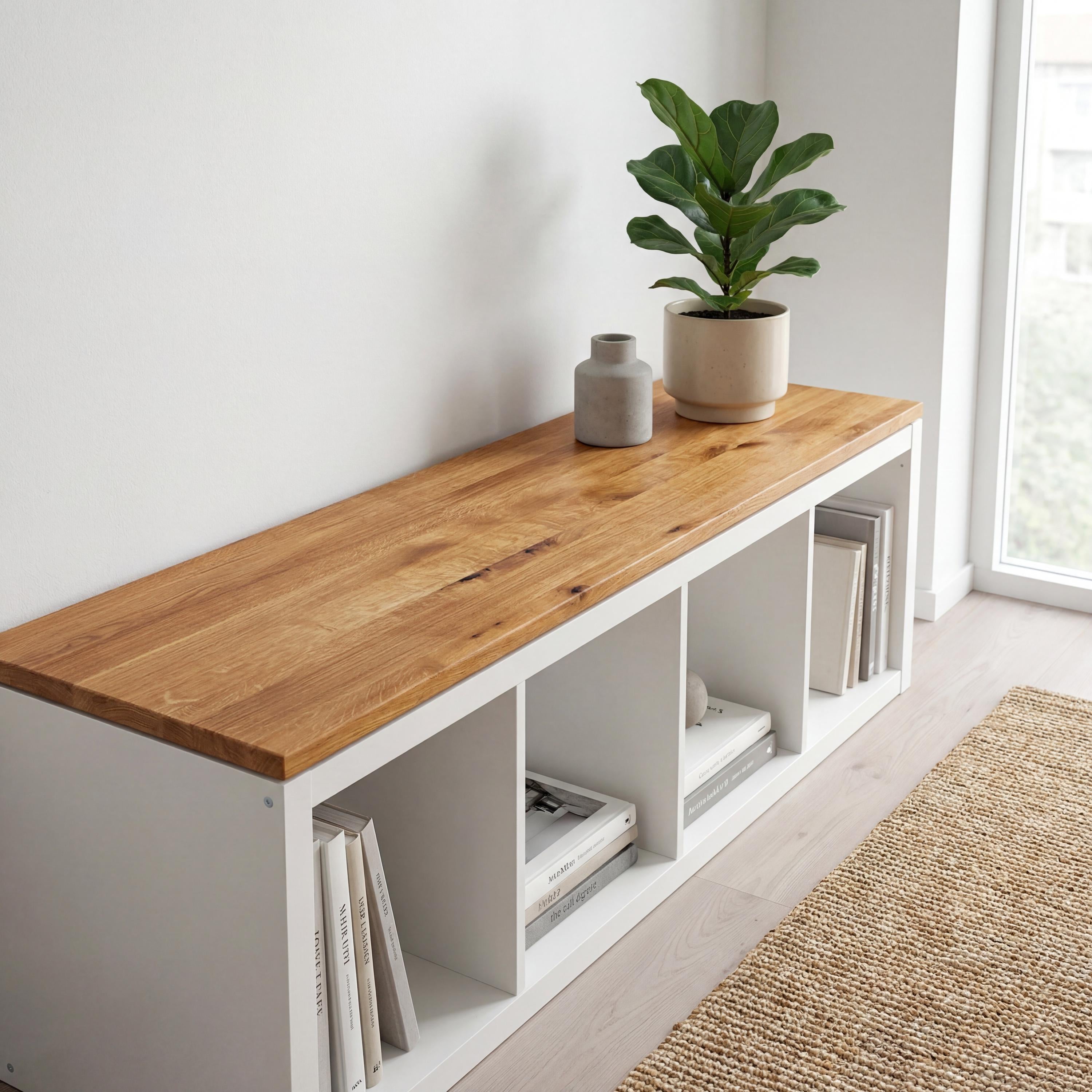 IKEA-Deckplatte Wildeiche Massiv, Bild 3 von 11