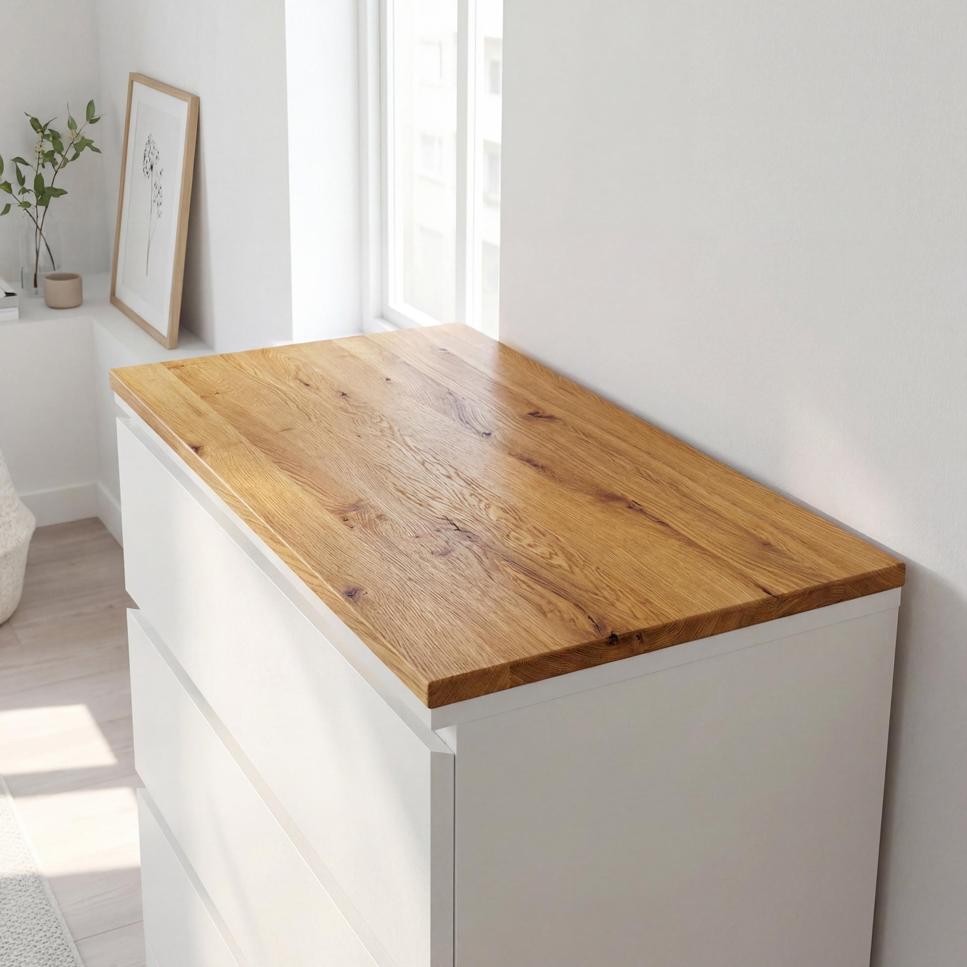 IKEA-Deckplatte Wildeiche Massiv, Bild 7 von 11
