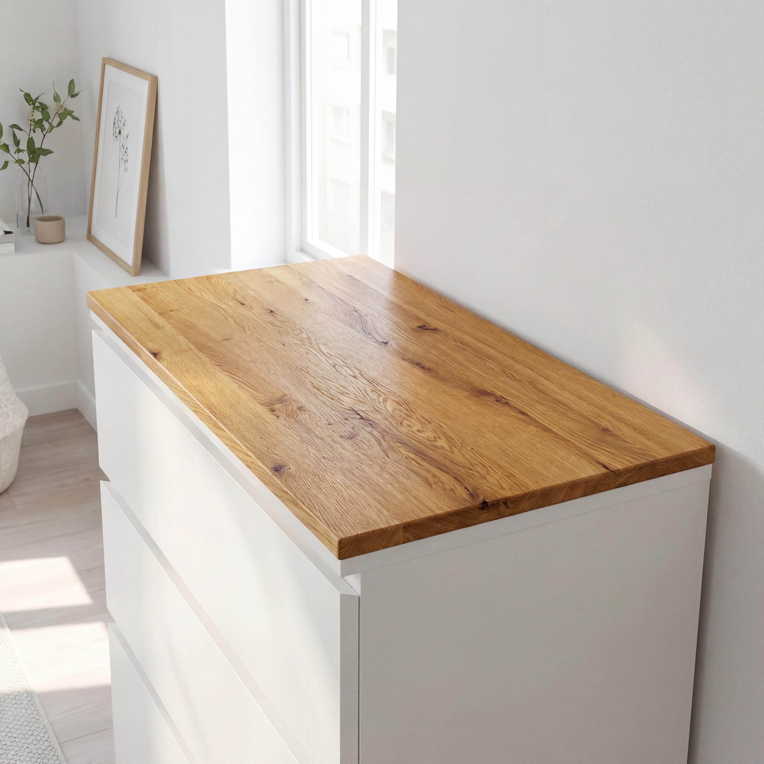 IKEA-Deckplatte Wildeiche Massiv, Bild 7 von 11