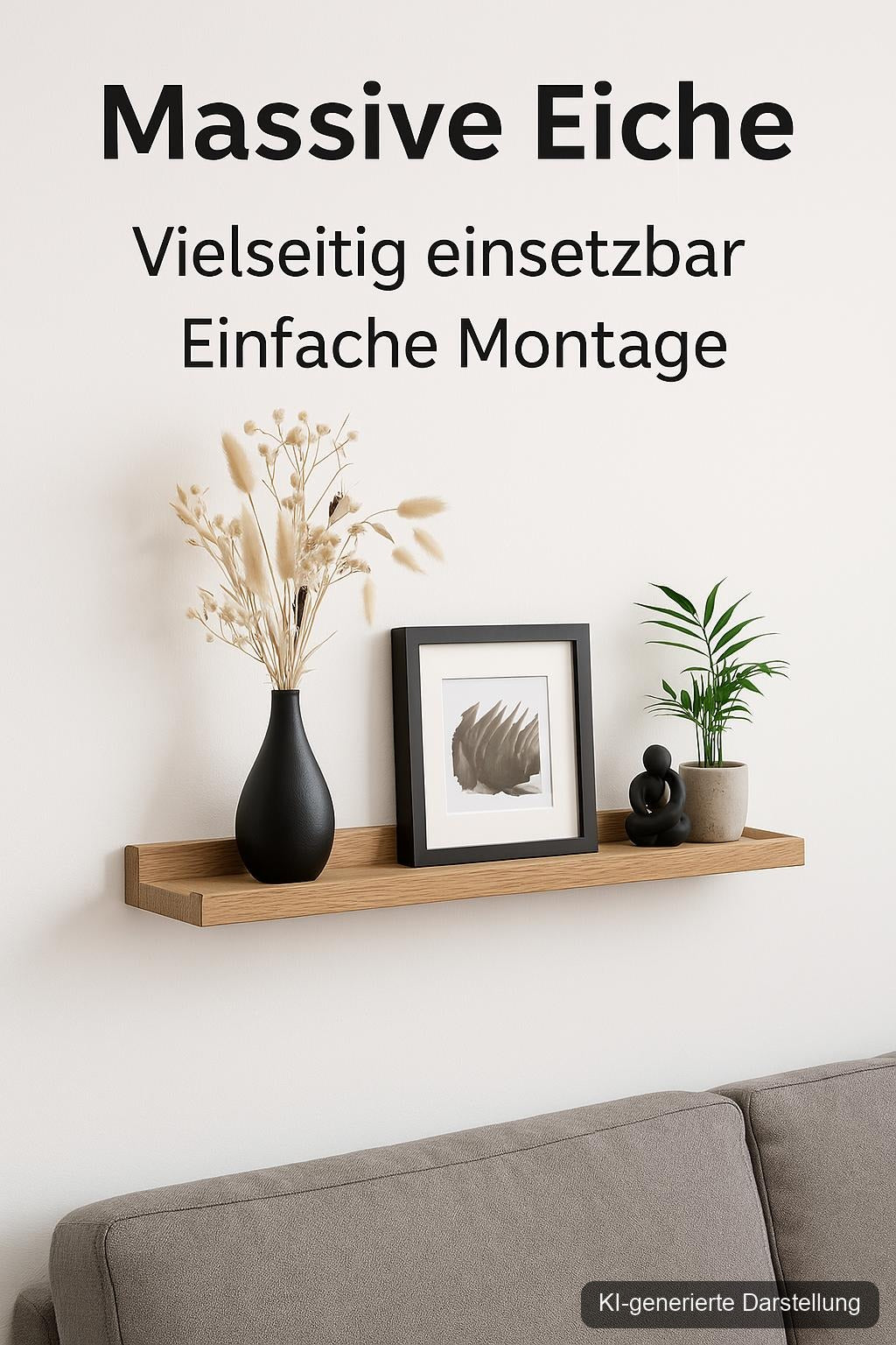 Bilderleiste Eiche Natur, KI-generierte Darstellung