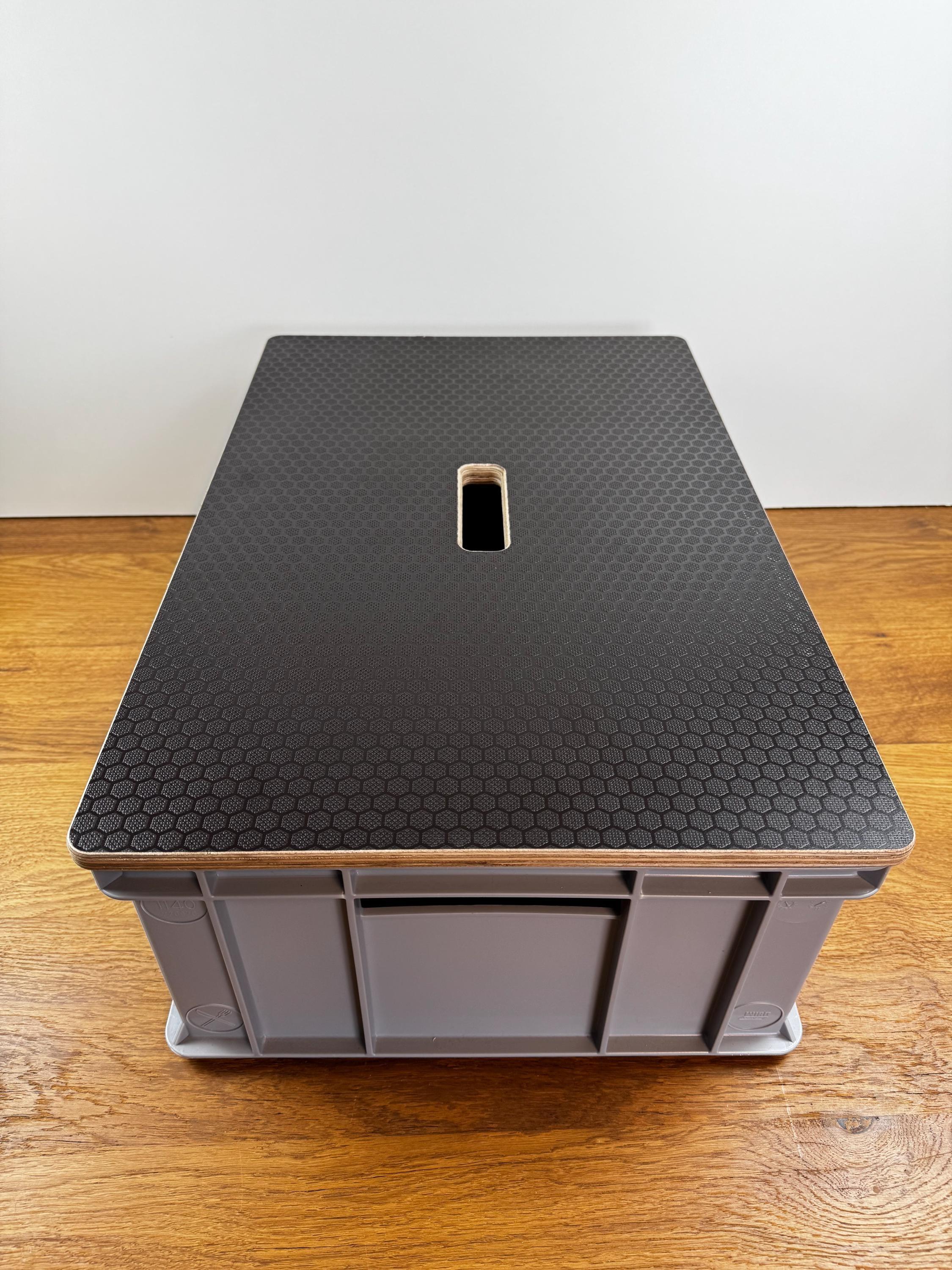 Eurobox-Deckel mit Griffloch, Bild 2 von 6