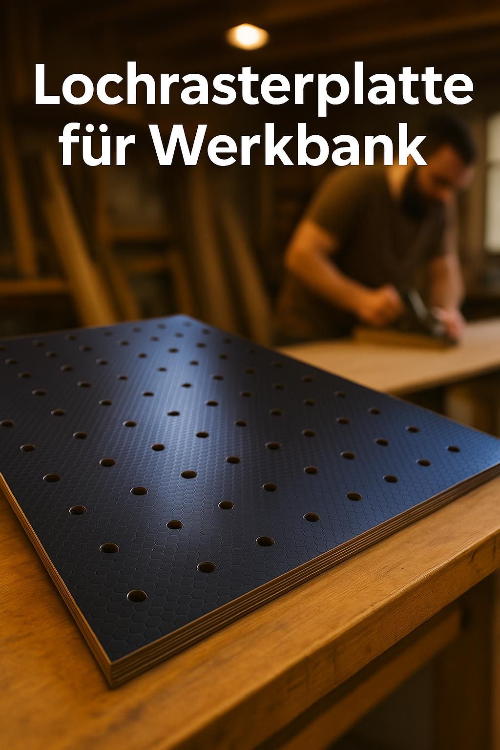 Lochrasterplatte Multiplex - Hexagon