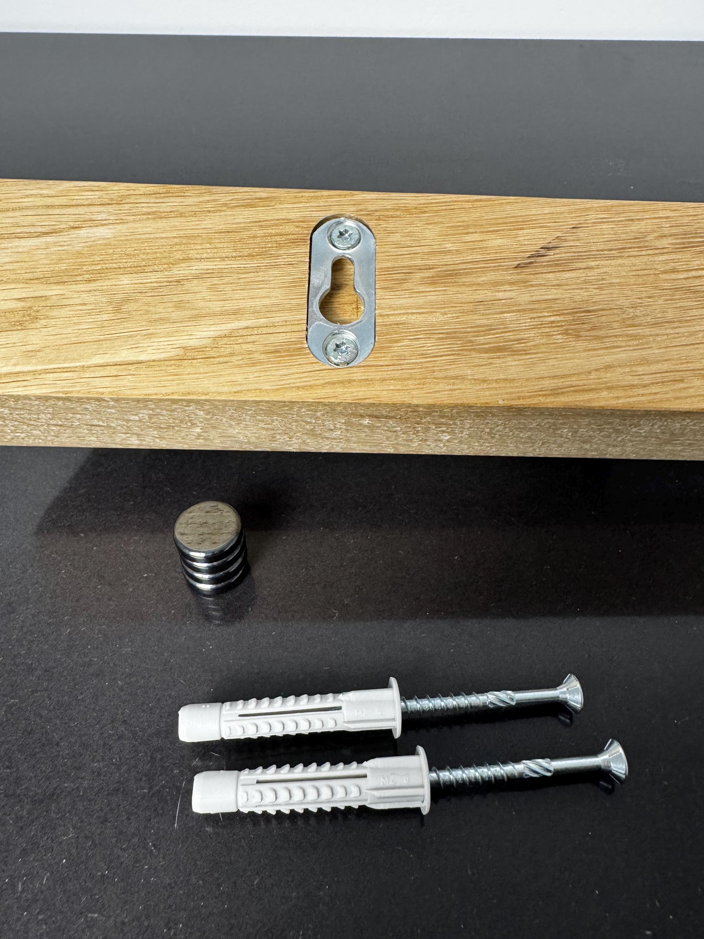 Garderobe Eiche, Magnet & Wandhaken, Bild 8 von 10