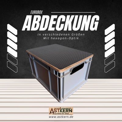 Eurobox-Deckel Multiplex, Hexagon-Struktur